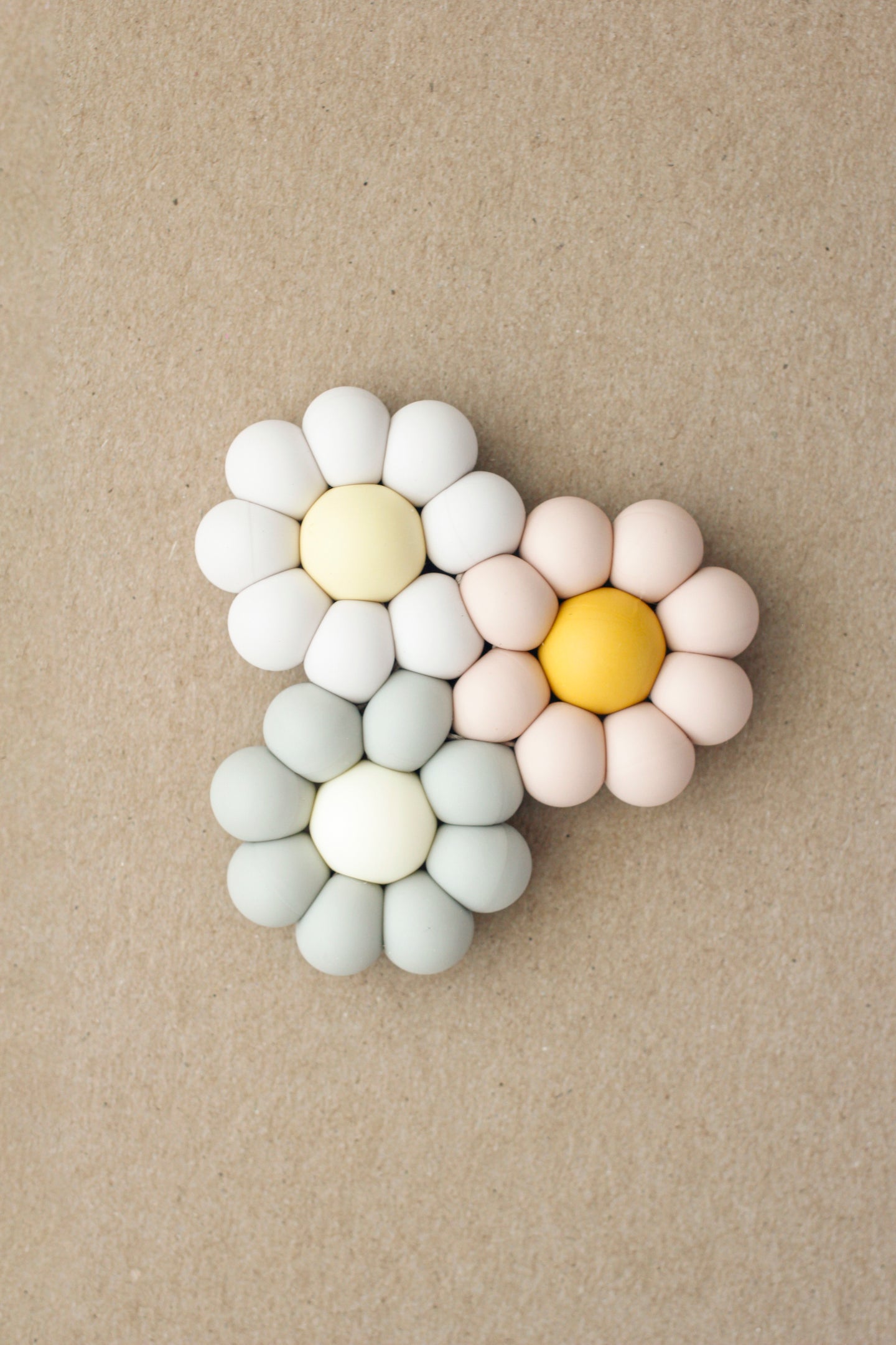 Freezer Teether - Daisy | Ivory