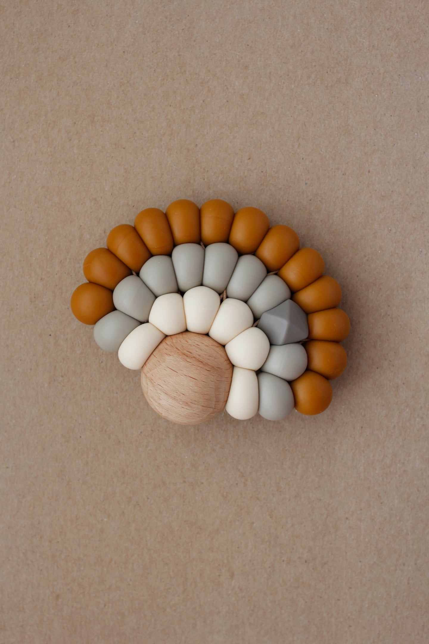 Rainbow Teether - Rust