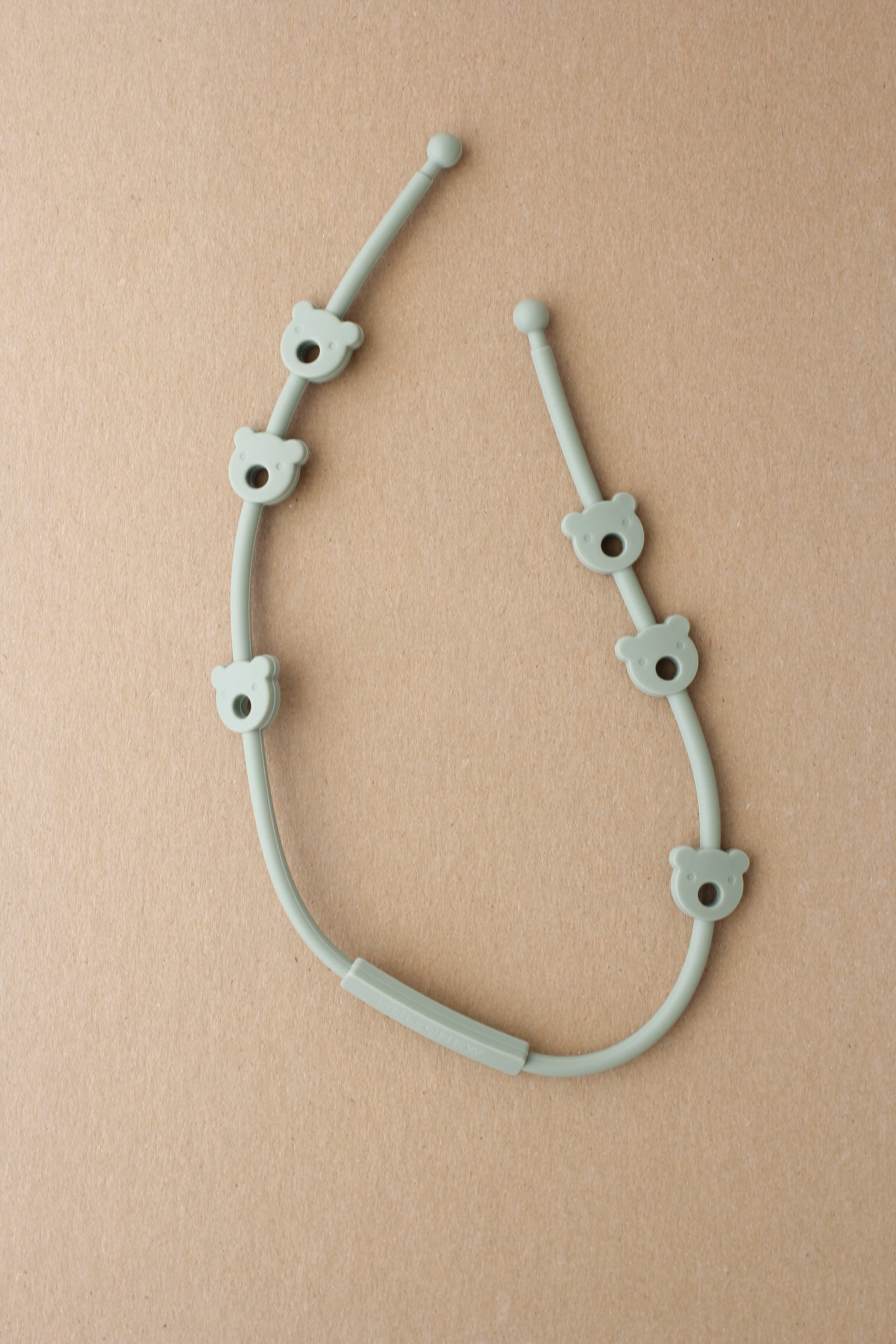 Silicone Bear Attachment - Sage