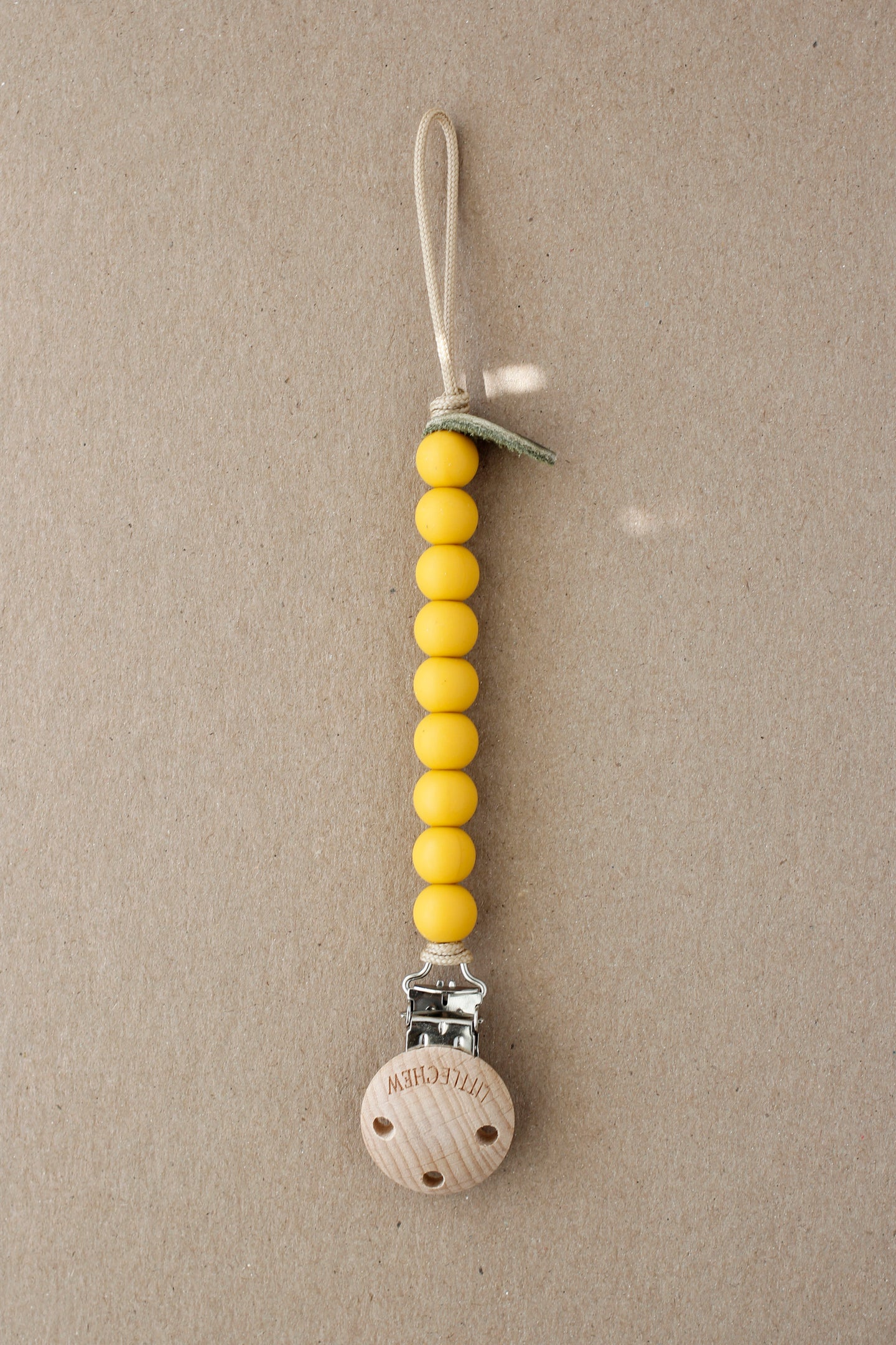 Pacifier Clip -  Mini Lemon