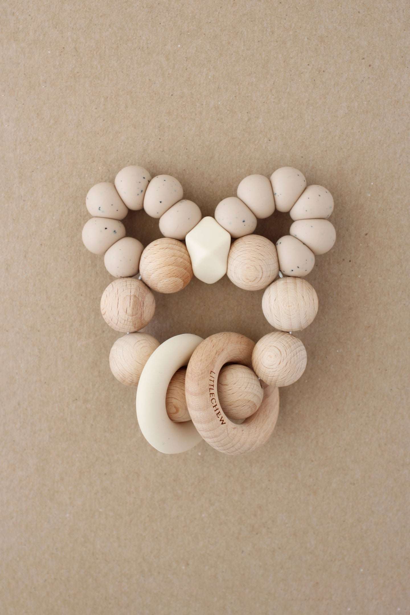 Teether - Bunny | Speckled Vanilla